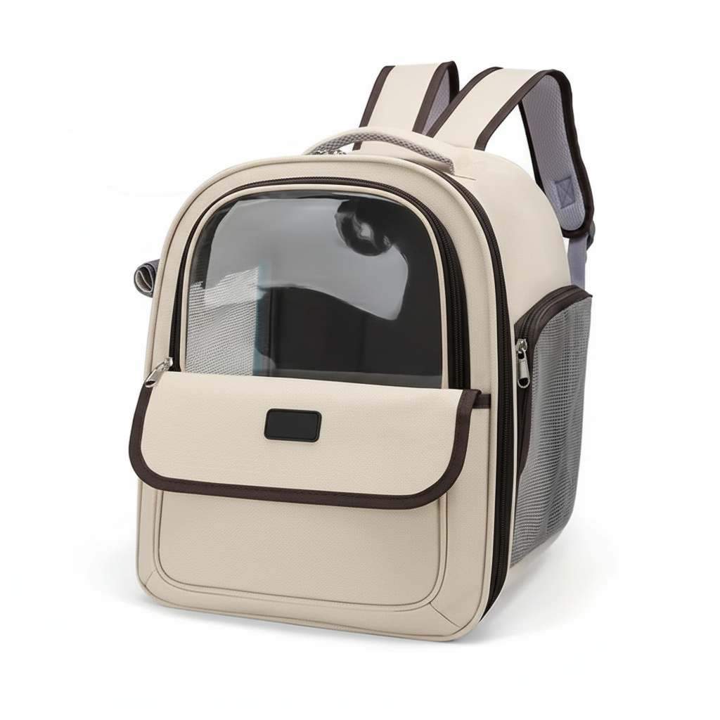Mochila transportadora versão Black com detalhes pretos